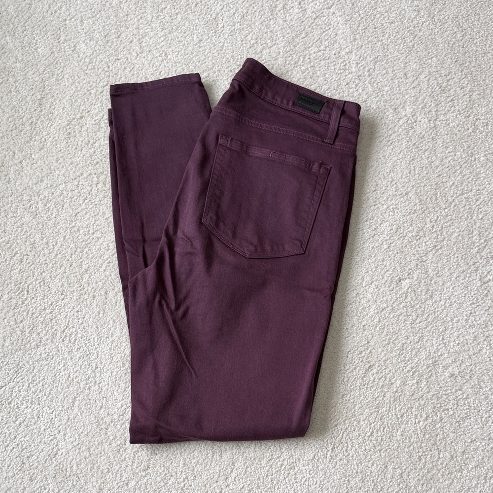 PAIGE Rich Plum Jeans